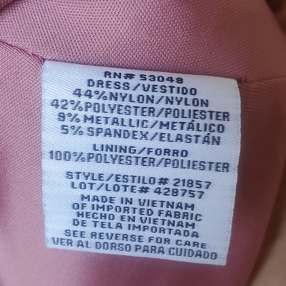 NWT Nightway Pink All Over Sequin Maxi Dress - Picture 15 of 15